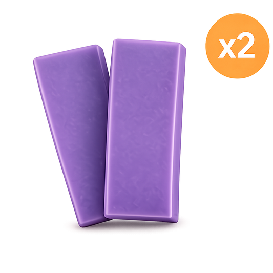 2x Hard Wax Blocks